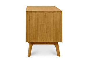 Johan Bedside Table - Natural Oak - Boho Bliss