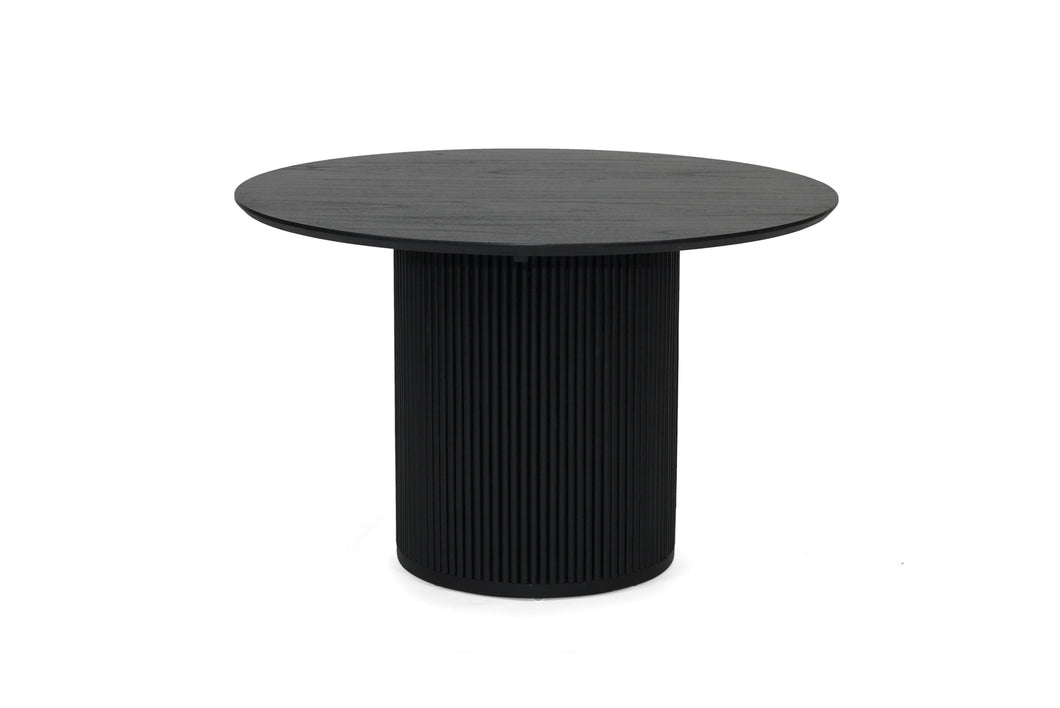 Jonah Dining Table 120cm - Black - Boho Bliss