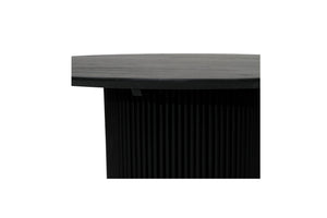 Jonah Dining Table 120cm - Black - Boho Bliss