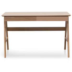 Juno 1.2m Wooden Office Desk - Natural Oak - Boho Bliss