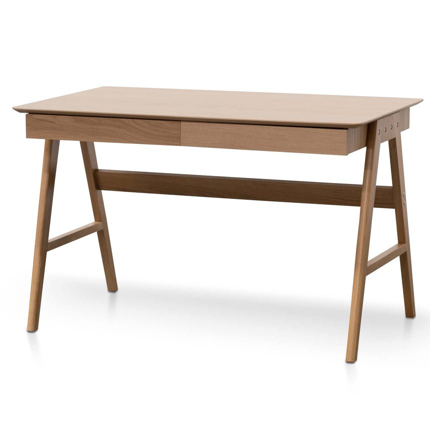 Juno 1.2m Wooden Office Desk - Natural Oak - Boho Bliss