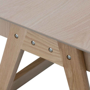 Juno 1.2m Wooden Office Desk - Natural Oak - Boho Bliss