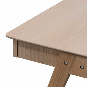 Juno 1.2m Wooden Office Desk - Natural Oak - Boho Bliss