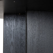 Load image into Gallery viewer, Kairo 3m Pill Shape Dining Table - Textured Espresso Black - Boho Bliss