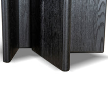 Load image into Gallery viewer, Kairo 3m Pill Shape Dining Table - Textured Espresso Black - Boho Bliss