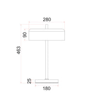 Load image into Gallery viewer, Kello Table Lamp - Matte Black - Boho Bliss