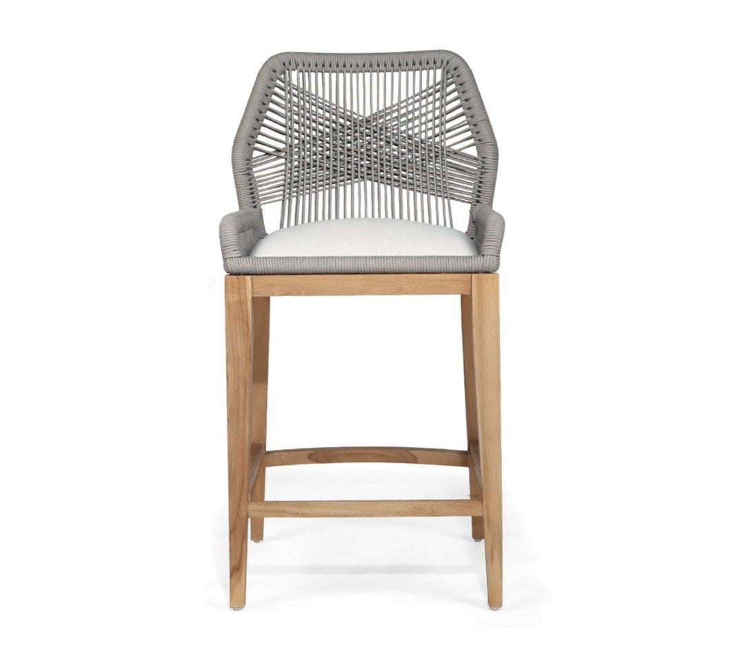 Key Largo Rope Counter Stool - Boho Bliss