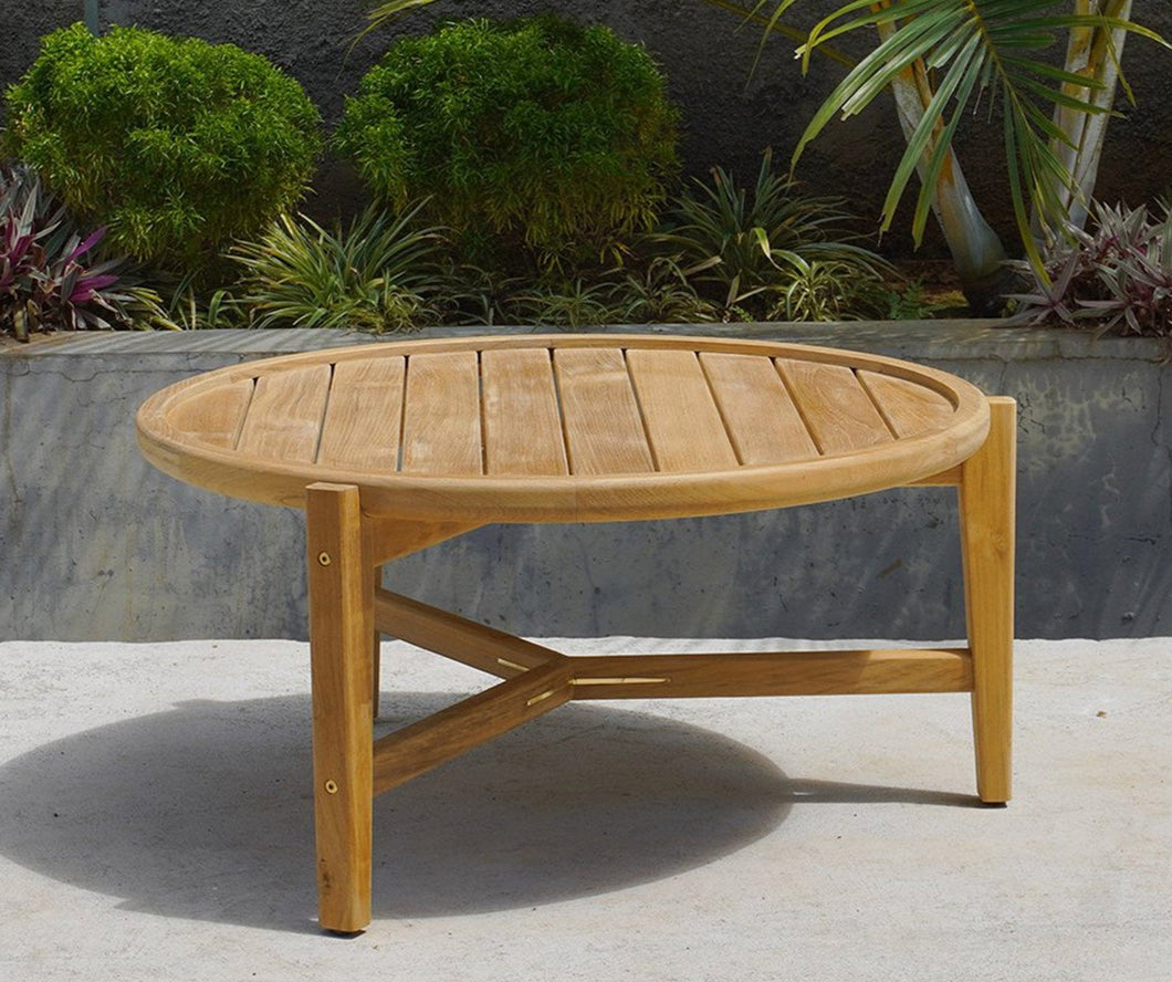 Kingscliff Outdoor Round Coffee Table - Boho Bliss