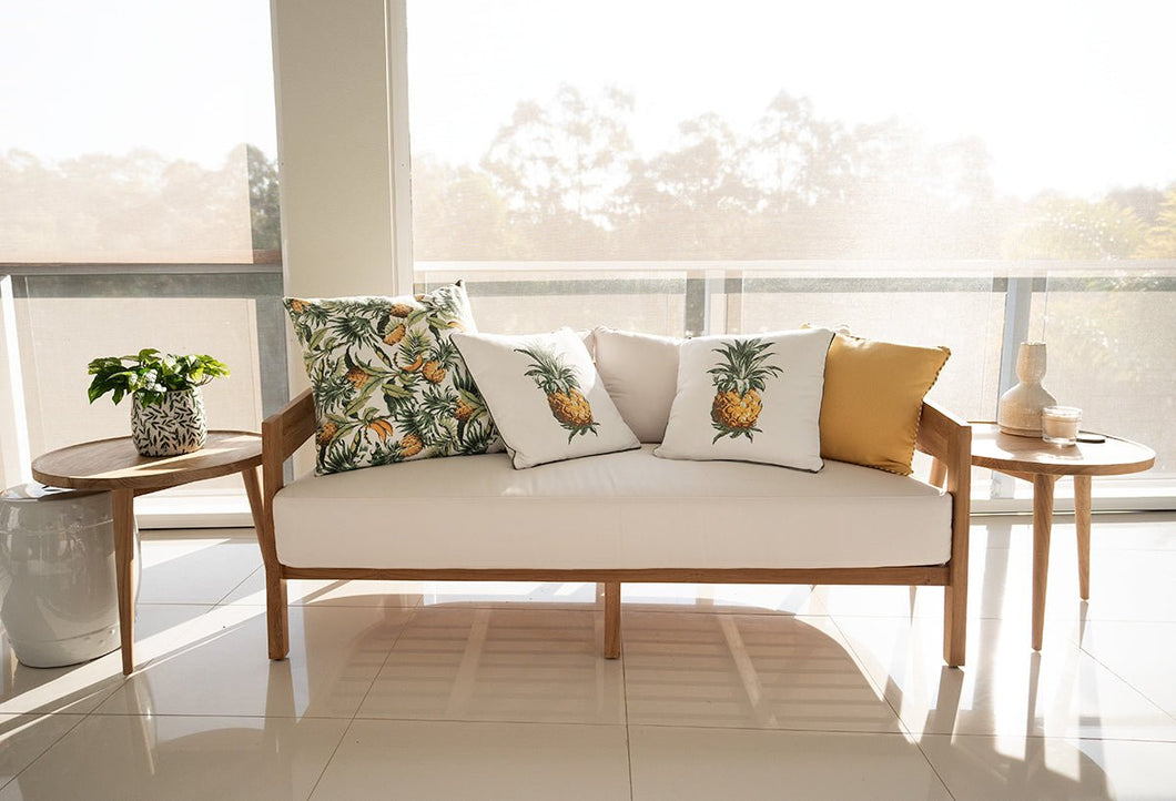 Kingscliff Outdoor Sofa - 2 Seater - Natural - Boho Bliss