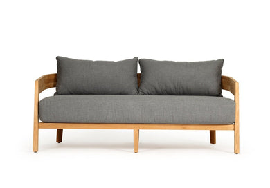 Kingscliff Outdoor Sofa - 2 Seater - Slate - Boho Bliss
