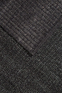 Knots Rug 365x457 - Charcoal - Boho Bliss