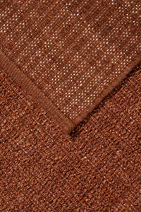 Knots Rug 365x457 - Rust - Boho Bliss
