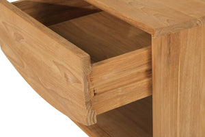 Koa Bedside Table 46cm - Natural - Boho Bliss