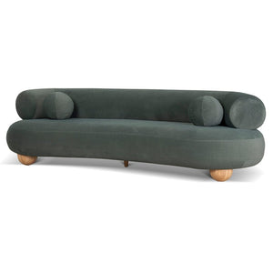 Larkspur 3 Seater Sofa - Burnt Green - Boho Bliss
