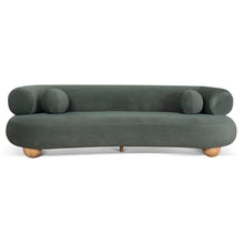 Load image into Gallery viewer, Larkspur 3 Seater Sofa - Burnt Green - Boho Bliss