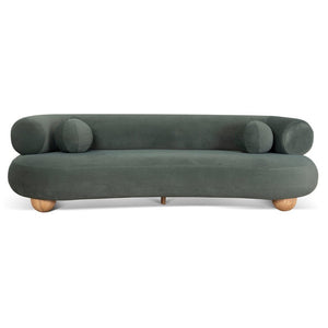 Larkspur 3 Seater Sofa - Burnt Green - Boho Bliss