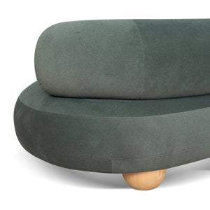 Larkspur 3 Seater Sofa - Burnt Green - Boho Bliss