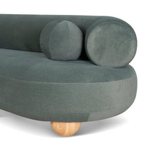 Load image into Gallery viewer, Larkspur 3 Seater Sofa - Burnt Green - Boho Bliss