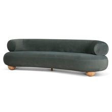 Load image into Gallery viewer, Larkspur 3 Seater Sofa - Burnt Green - Boho Bliss