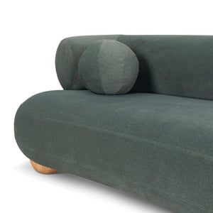 Larkspur 3 Seater Sofa - Burnt Green - Boho Bliss