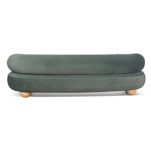 Larkspur 3 Seater Sofa - Burnt Green - Boho Bliss