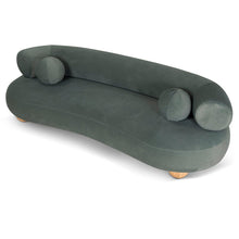 Load image into Gallery viewer, Larkspur 3 Seater Sofa - Burnt Green - Boho Bliss