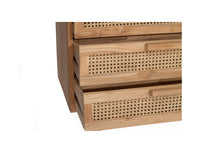 Load image into Gallery viewer, Lauren Chest of Drawers - Natural 160cm - Boho Bliss