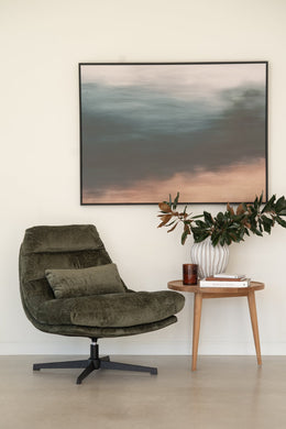 Liam Swivel Chair - Forest - Boho Bliss