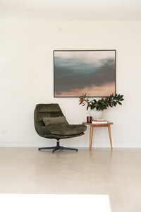 Liam Swivel Chair - Forest - Boho Bliss