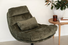 Load image into Gallery viewer, Liam Swivel Chair - Forest - Boho Bliss