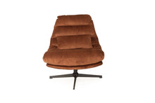 Load image into Gallery viewer, Liam Swivel Chair - Rust - Boho Bliss