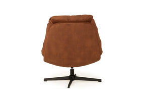 Liam Swivel Chair - Rust - Boho Bliss
