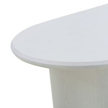 Load image into Gallery viewer, Liora 1.8m Oval Dining Table - White - Boho Bliss