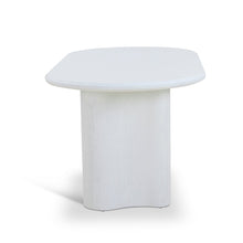 Load image into Gallery viewer, Liora 1.8m Oval Dining Table - White - Boho Bliss
