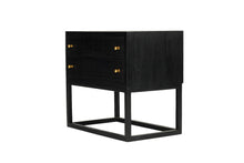 Load image into Gallery viewer, Lisette Bedside Table - Black - Boho Bliss