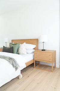 Lisette Bedside Table - Natural - Boho Bliss