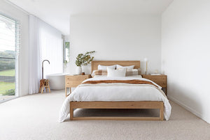 Lisette Bedside Table - Natural - Boho Bliss