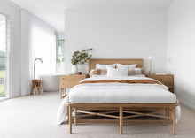 Load image into Gallery viewer, Lisette Bedside Table - Natural - Boho Bliss