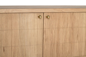 Lisette Entertainment Unit - 6 Door - Natural - Boho Bliss