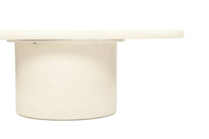 Lorenzo Organic Coffee Table 1.2m - Clover Shape - Boho Bliss