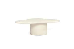Lorenzo Organic Coffee Table 1.2m - Clover Shape - Boho Bliss