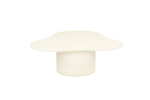 Lorenzo Organic Coffee Table 1.2m - Clover Shape - Boho Bliss