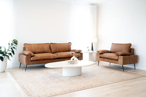 Lorenzo Organic Coffee Table 1.6m - Boho Bliss