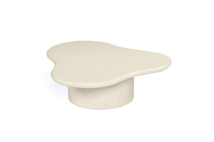 Lorenzo Organic Coffee Table 1m - Clover Shape - Boho Bliss