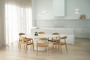 Lorenzo Organic Dining Table 2m - Boho Bliss