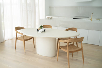 Lorenzo Organic Dining Table 2m - Boho Bliss