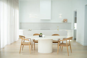 Lorenzo Organic Dining Table 2m - Boho Bliss