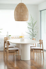 Load image into Gallery viewer, Lorenzo Oval Dining Table 2.4m - Boho Bliss
