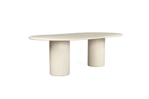 Lorenzo Oval Dining Table 2.4m - Boho Bliss