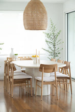 Load image into Gallery viewer, Lorenzo Oval Dining Table 2.4m - Boho Bliss